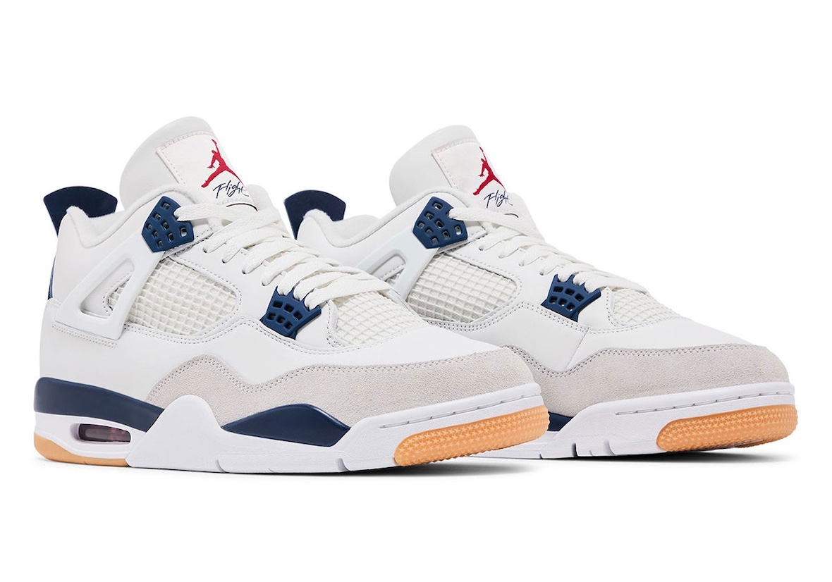 DR5415-100,Navy,Air Jordan 4,A  上次市价两千！Nike SB x AJ4 最新实物来了！