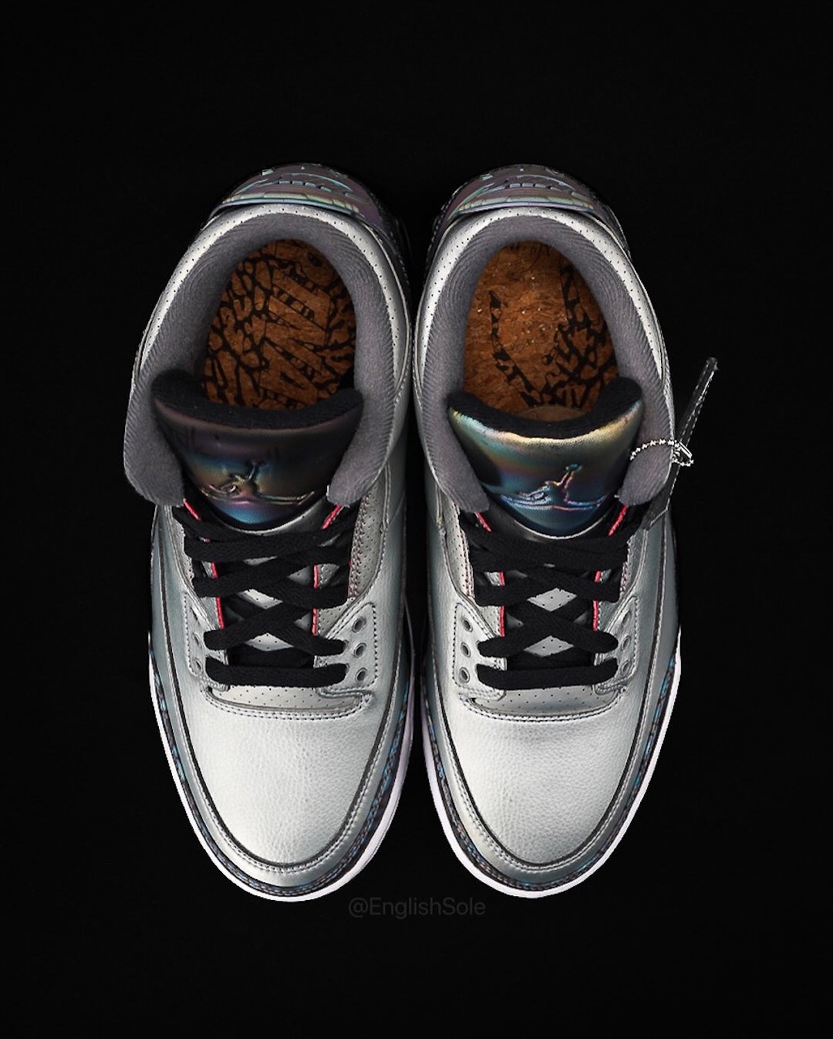Air Jordan 3,AJ3,RTNA  视觉效果超酷炫！这样的 AJ3 太少见了！