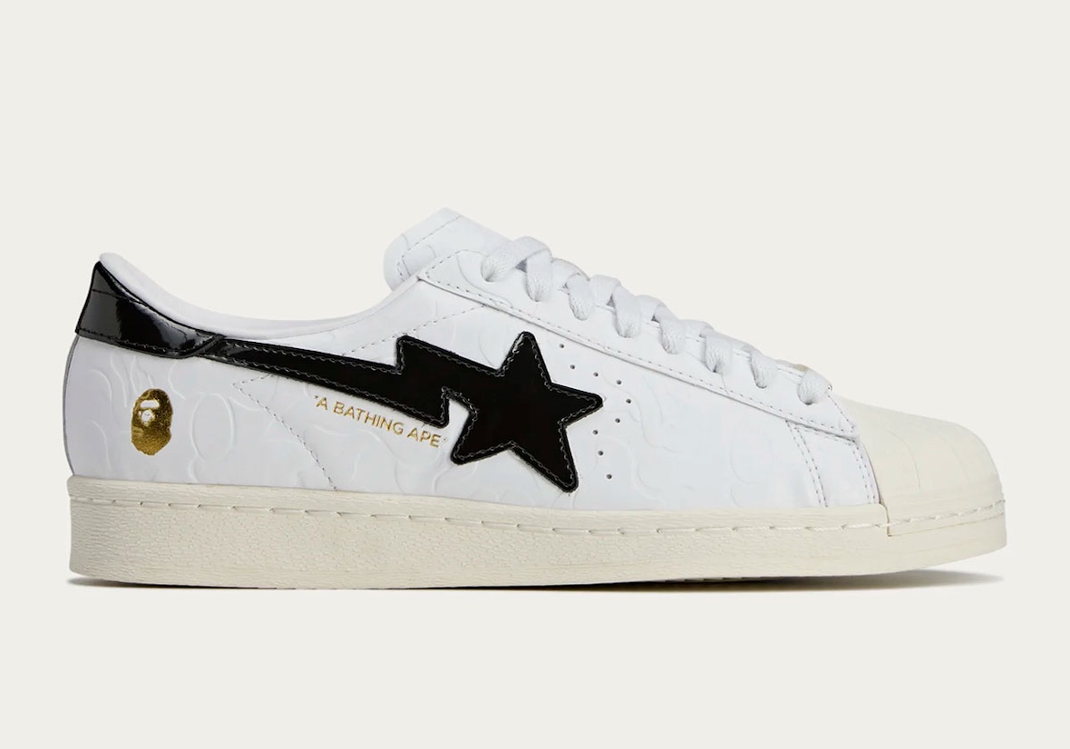 BAPE,adidas Originals,Supersta  三叶草 x BAPE 新鞋曝光！是这个经典鞋型！