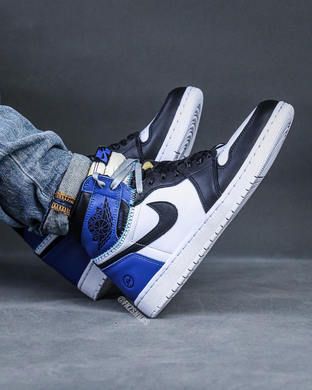 fragment,Union,藤原浩,AJ1  藤原浩的「大闪电 AJ1」又来了！上脚图曝光！