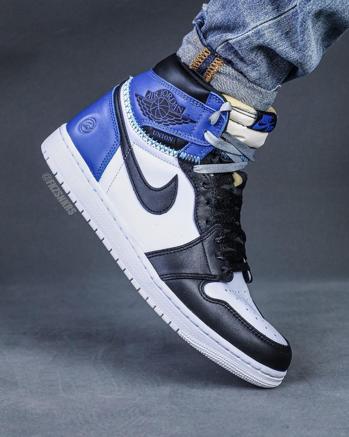 fragment,Union,藤原浩,AJ1  藤原浩的「大闪电 AJ1」又来了！上脚图曝光！