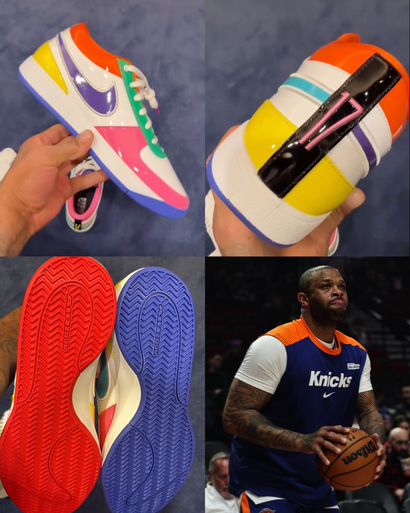 Book 1,Nike,布克  辨识度超高！布克上脚全新「What The」配色！