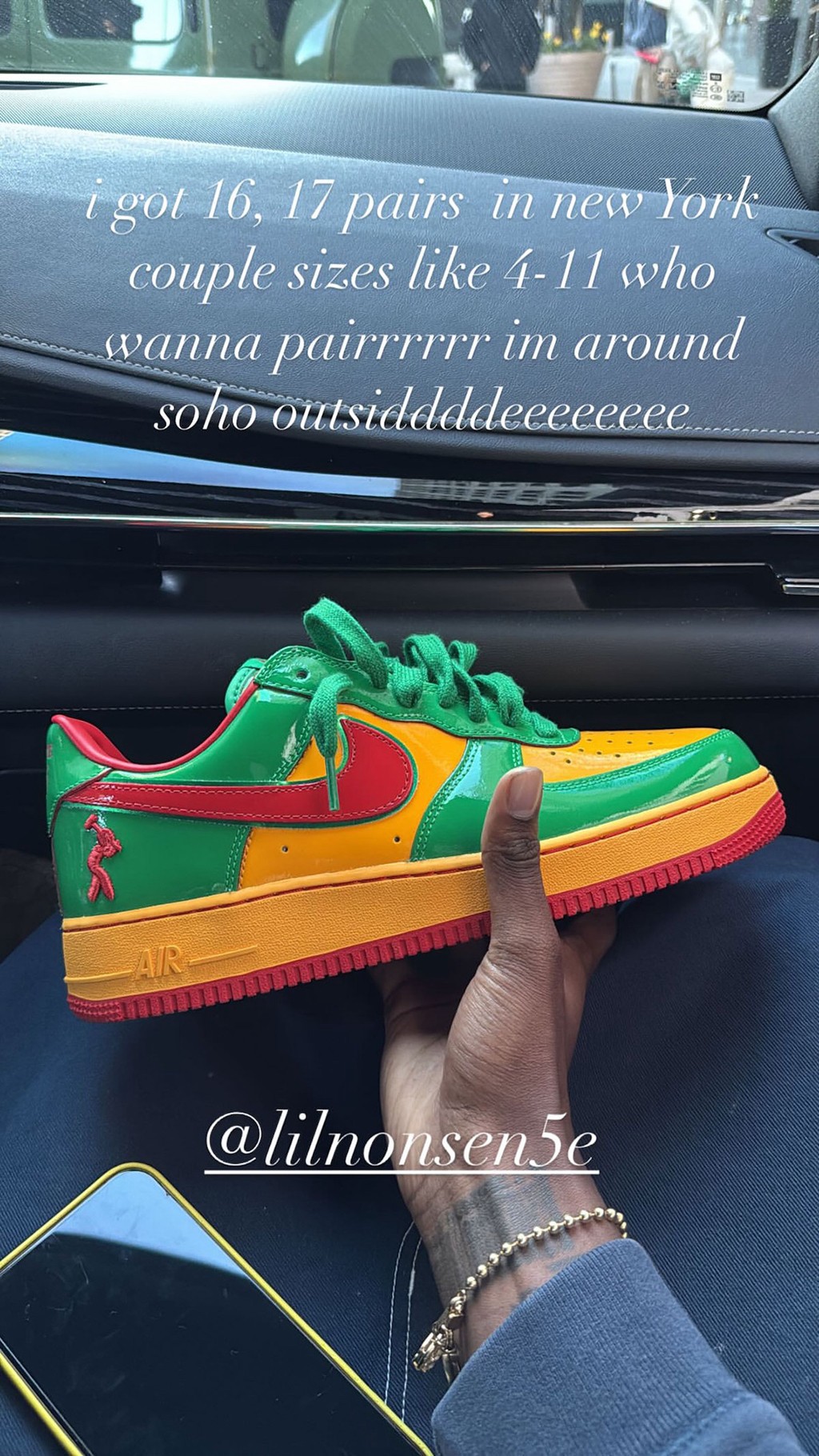 Lil Yachty,Nike,Air Force 1 Lo  这双「联名 AF1」确认市售！配色够浮夸！