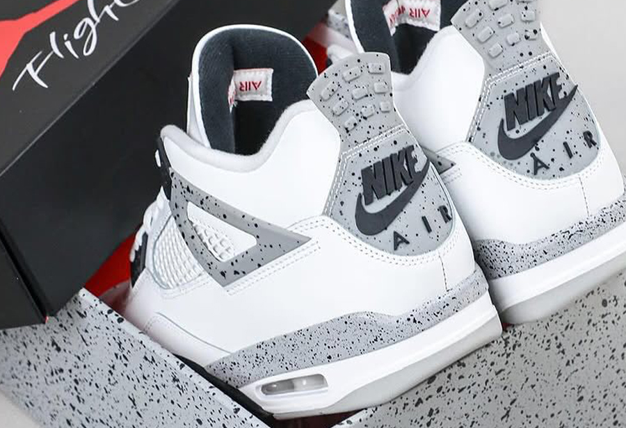 Air Jordan 4,白水泥,FV5029-100  白水泥 AJ4 还有隐藏单品？别说真挺帅！