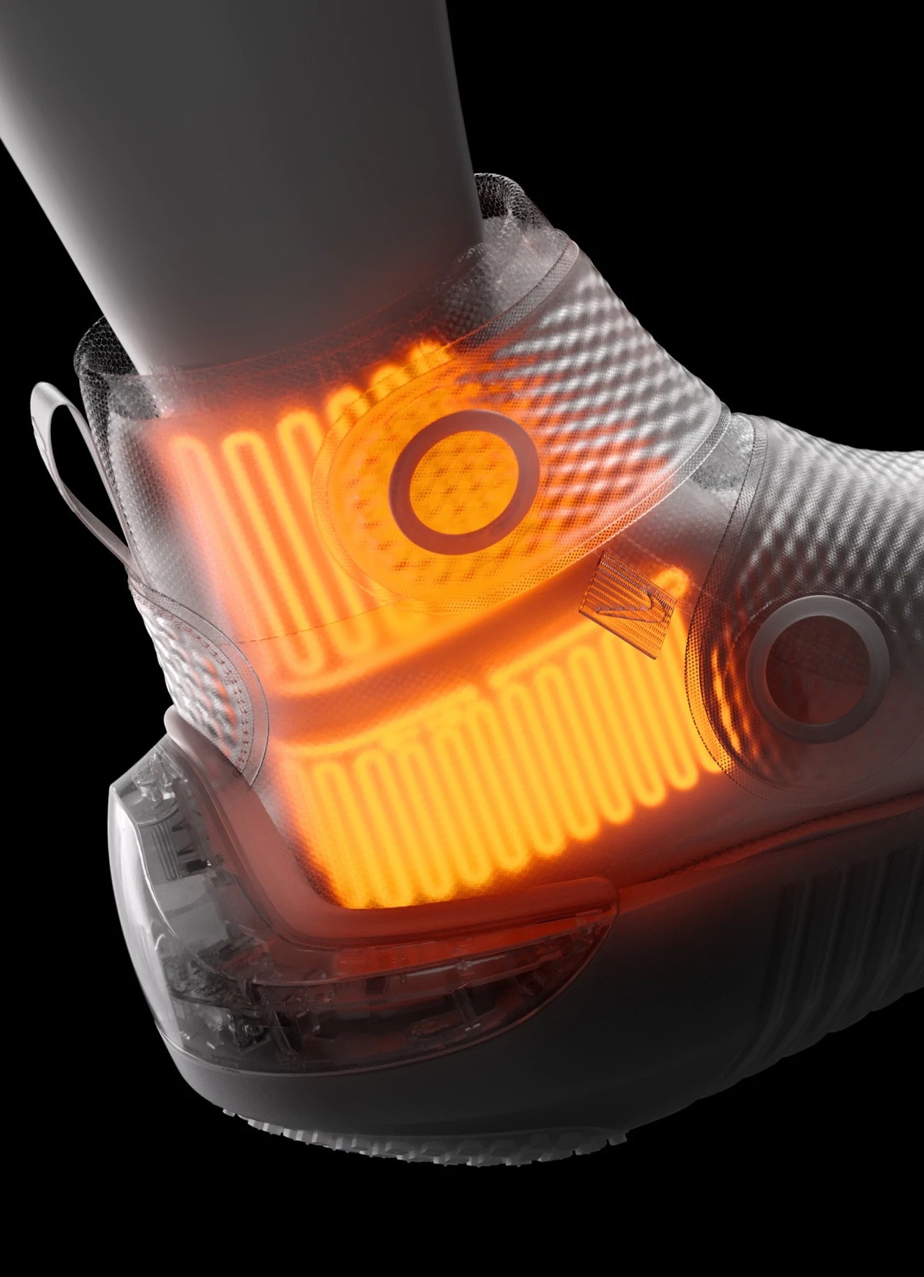 65000-001,Hyperboot,Nike  又一双带电池的 Nike 新鞋刚刚发布！这价格，买得起的人不多…