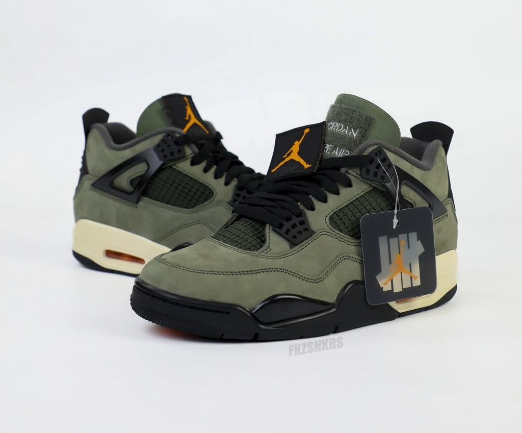 UNDEFEATED,Air Jordan 4,IB1519  UNDFTD x AJ4 完整实物！还有配套服饰！