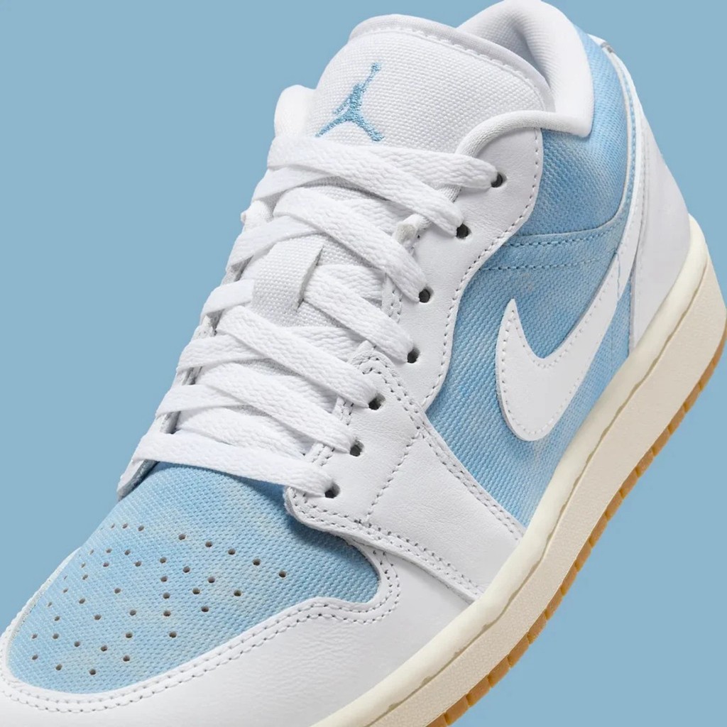 Air Jordan 1 Low,HQ2004-400  鞋盒很特别！丹宁 AJ1 官图来了！