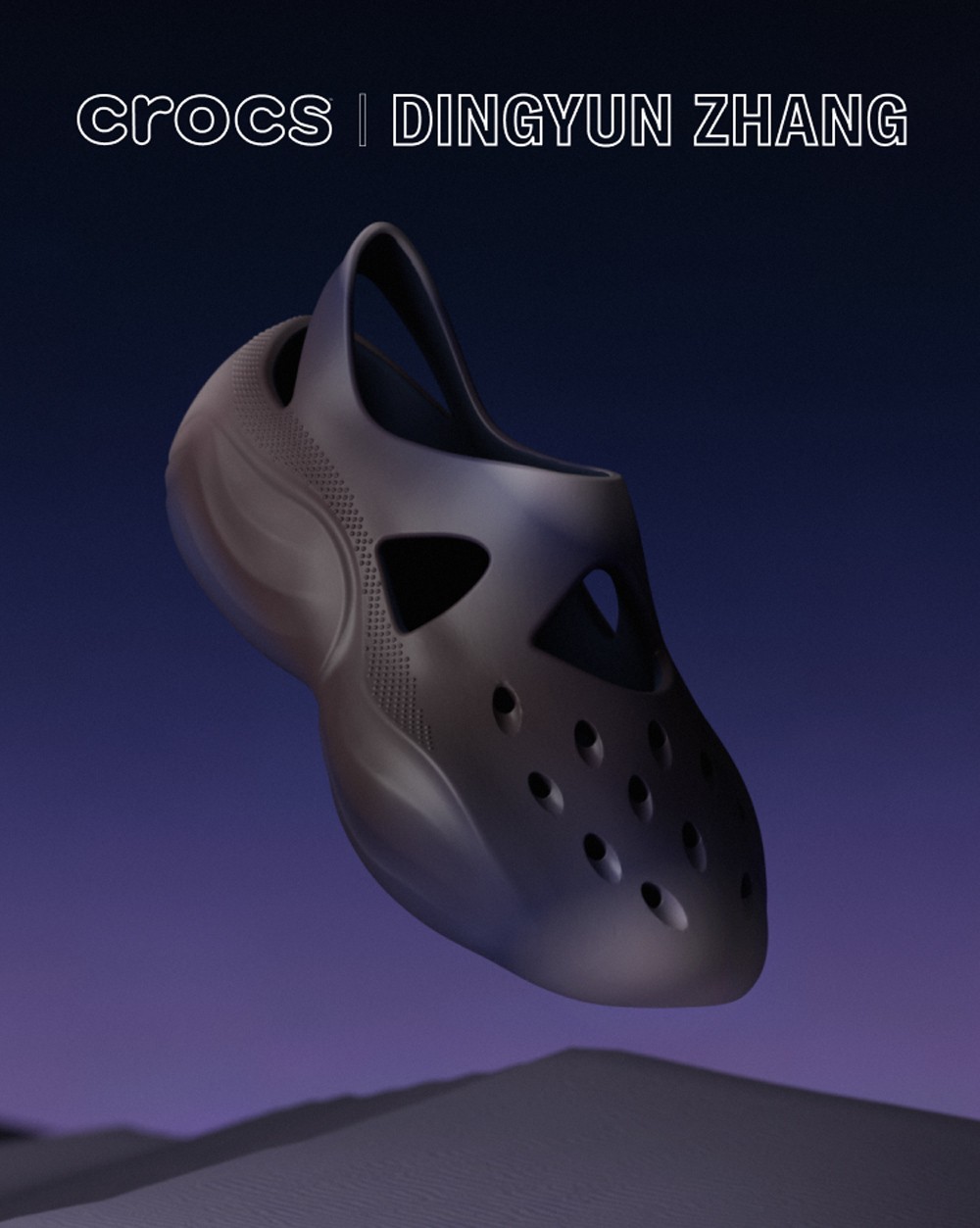 Dingyun Zhang,Crocs  科幻感十足！Crocs 联名款刚刚登场！