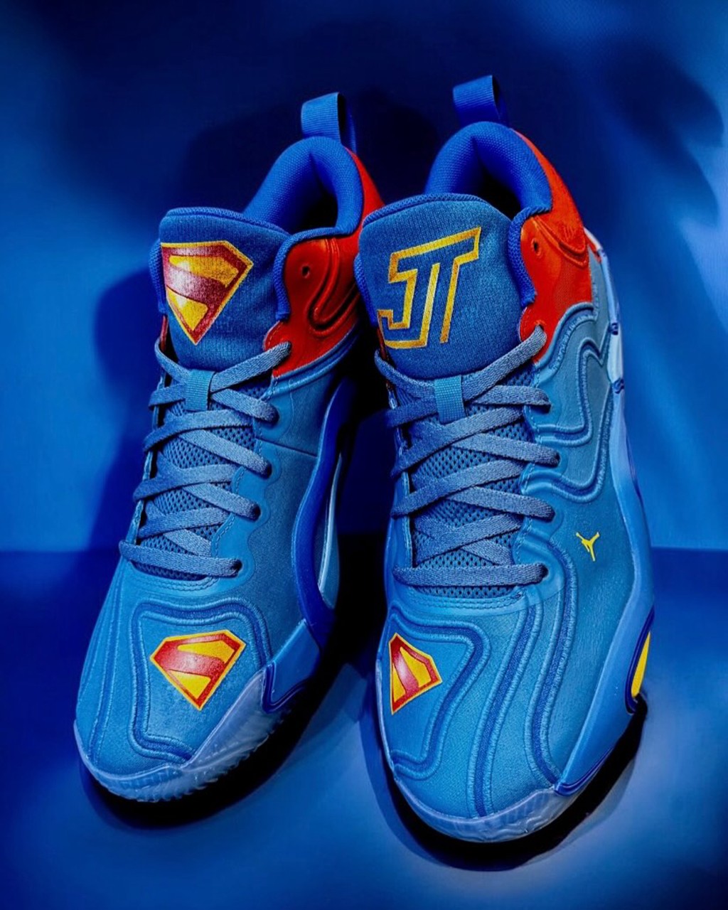 Jordan Tatum 3,Superman  塔图姆上脚「超人战靴」？是他的作品！