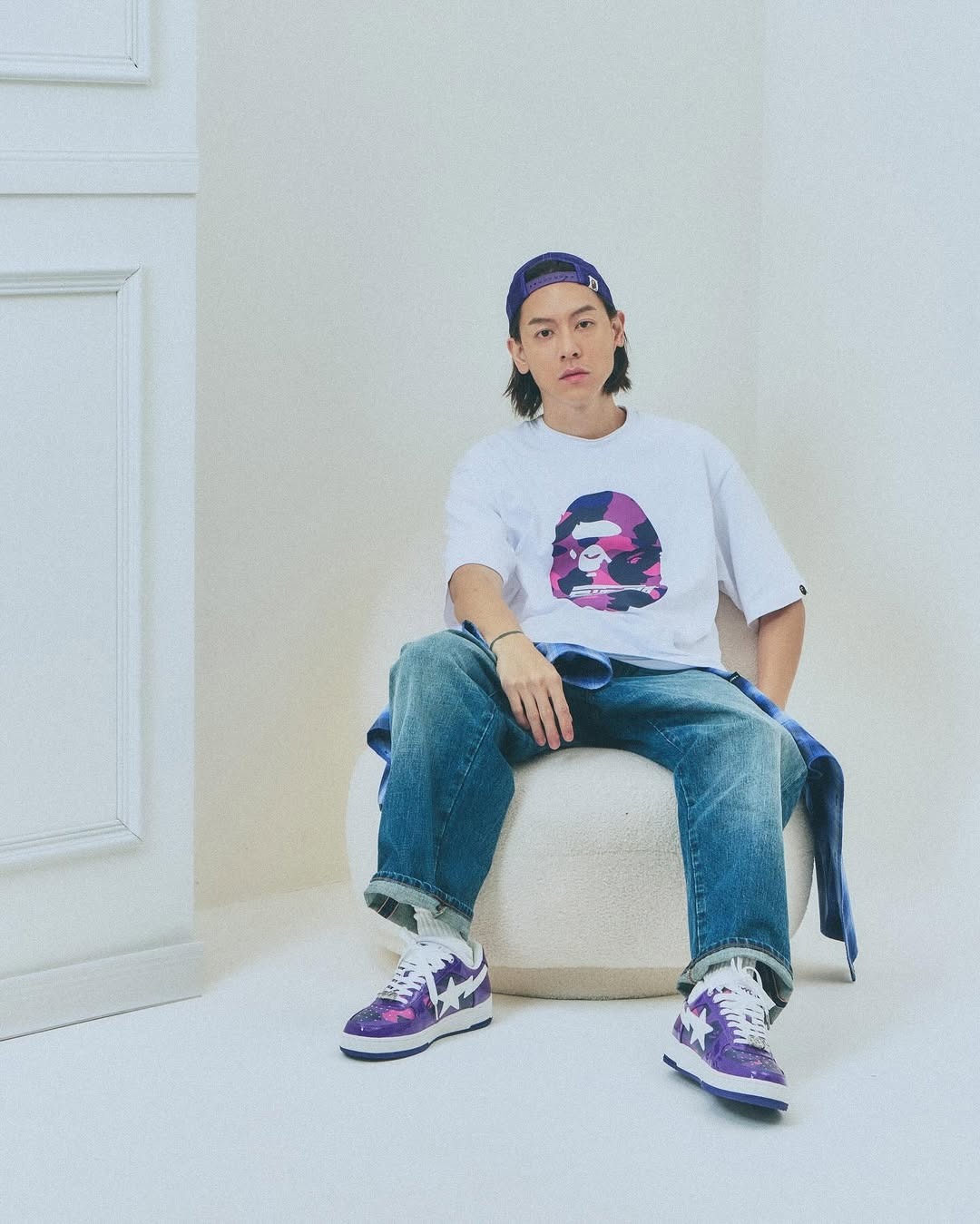 BAPE,BAPESTA,林俊杰  帅！林俊杰 x BAPE 联名鞋来了！