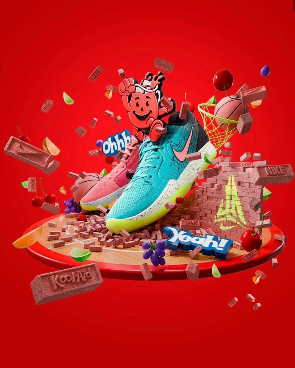 Kool-Aid,AJ2,莫兰特,Nike,Ja 2  莫兰特「鸳鸯联名鞋」刚刚登场！还有额外配色！