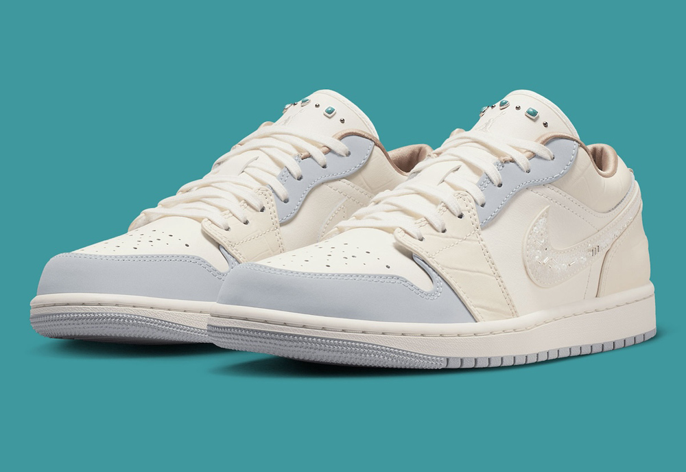 Air Jordan 1 Low,AJ1,Turquoise  这么「高规格」的 AJ1！还有新配色！