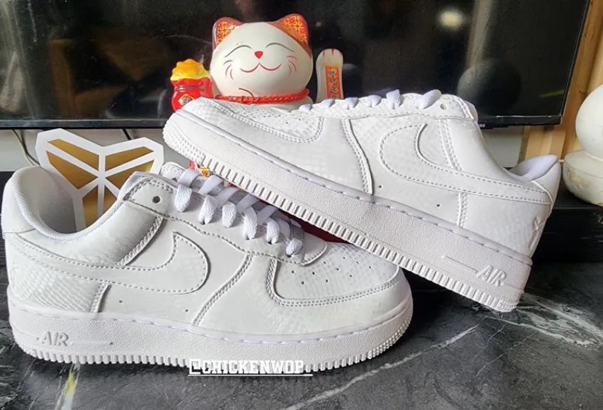 Kobe,Nike,Air Force 1 Low,IB00  发售有消息了！纯白 Kobe x AF1 最新实物曝光！