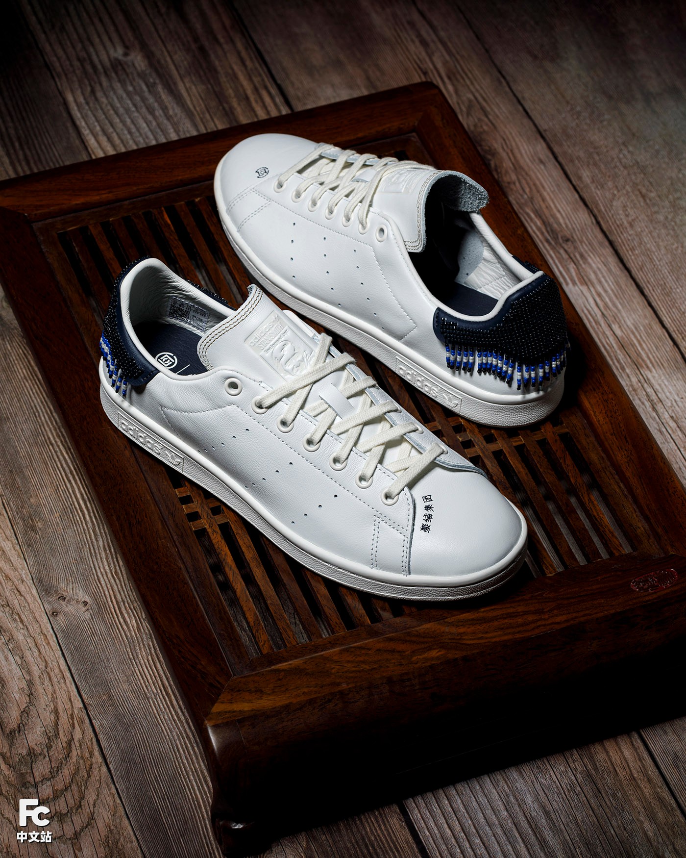 Stan Smith,CLOT,陈冠希,JR0022  不看实物真不知道！冠希的新鞋原来是这样的…