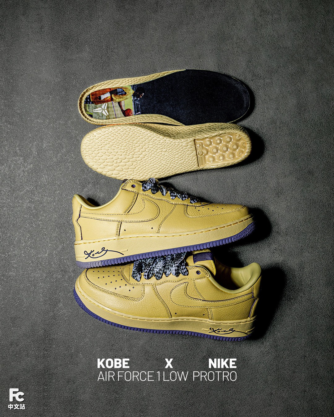 Kobe,Nike,Air Force 1 Low  市价不便宜！今早「Kobe x AF1」你中了吗？居然还藏了气垫……