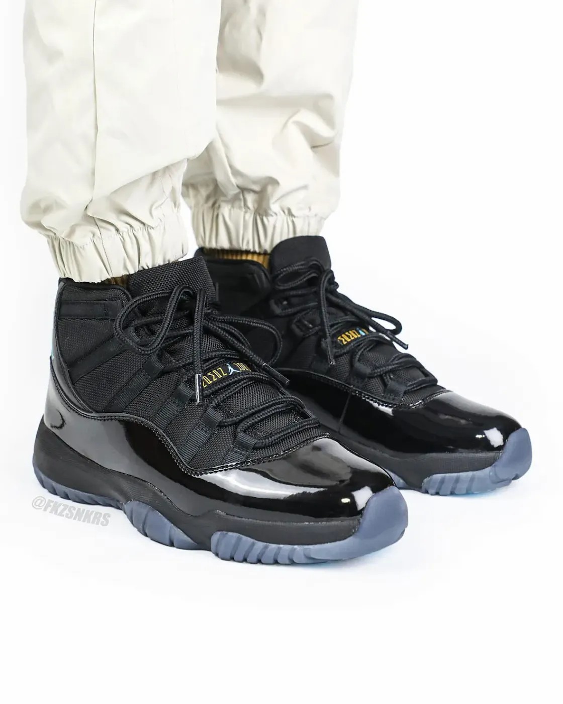 CT8012-047,伽马蓝,AJ11,AJ11,Air J  苦等 12 年！最新「伽马蓝 AJ11」上脚图来了！