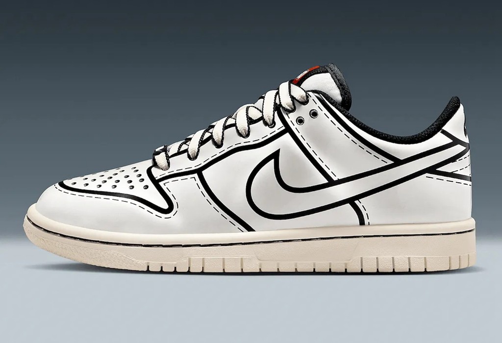 LEGO,Nike,Dunk Low,IF2117-100  熟悉的二次元风！LEGO x Nike 官图来了！