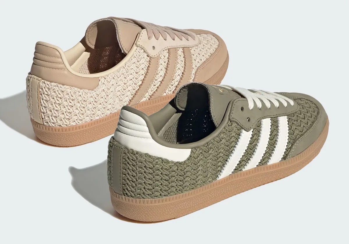 adidas Originals,Samba,Knit Pa  夏日好鞋 +1！全新「编织」Samba 给几分？
