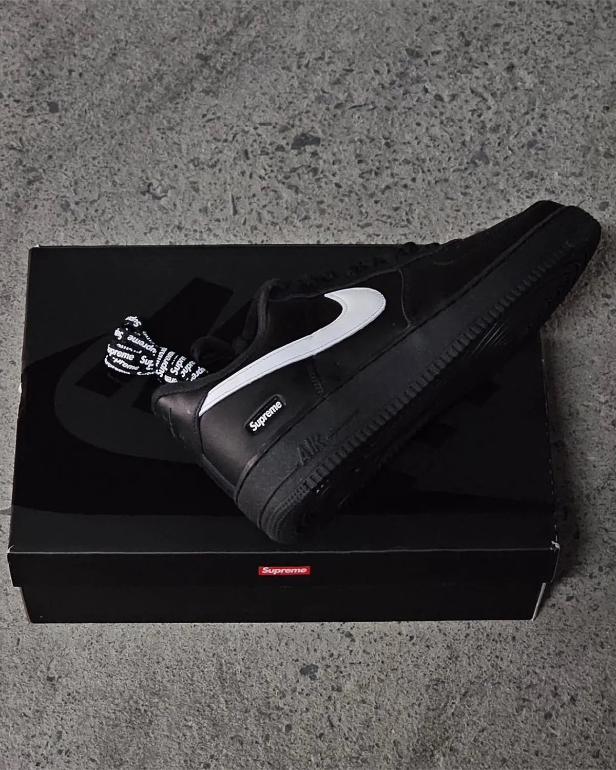 CU9225-002,Supreme,Nike,AF1  「Supreme x 耐克」新鞋首次曝光！又换回这个经典鞋型了！