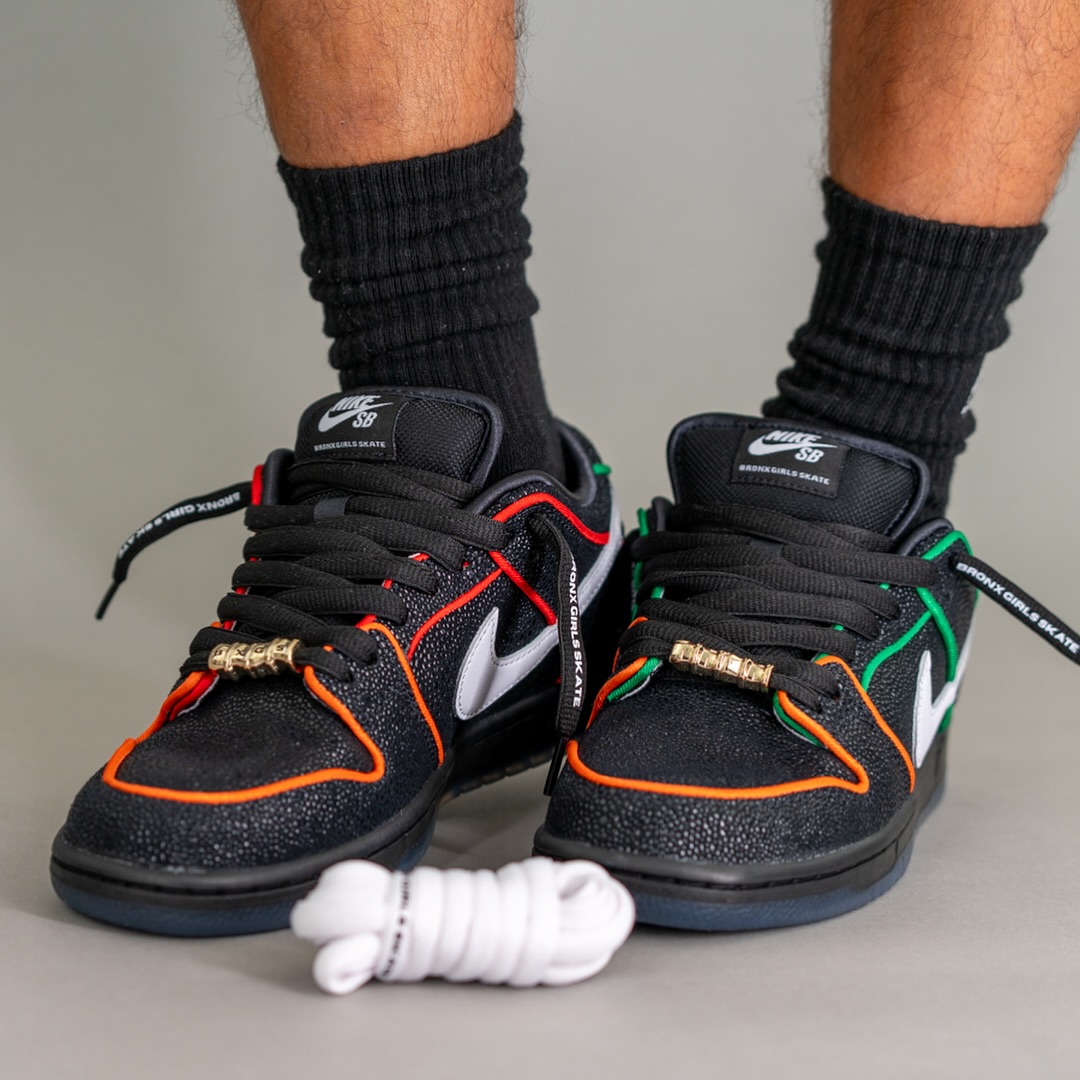 Bronx Girls Skate x Nike SB Du 规格超高!Nike 新联名鞋给几分?