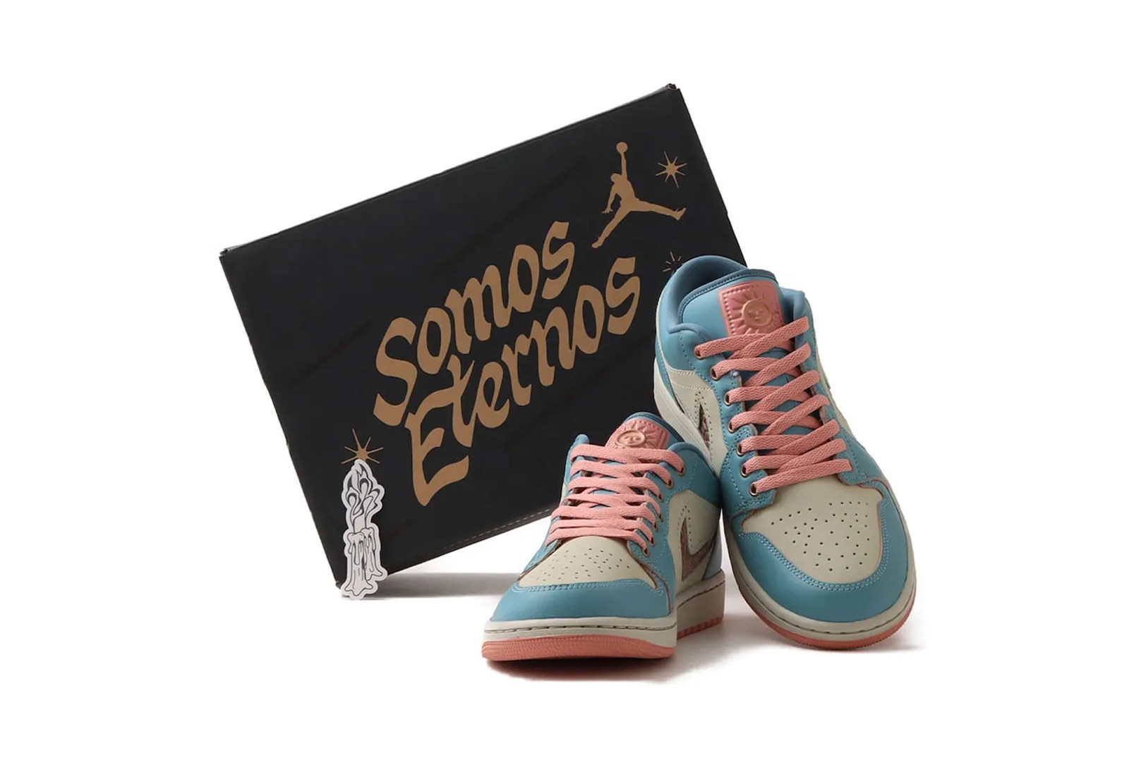 IM8120-464,AJ1,Air Jordan 1,亡灵  独特元素加持！亡灵节 AJ1 Low 即将发售！