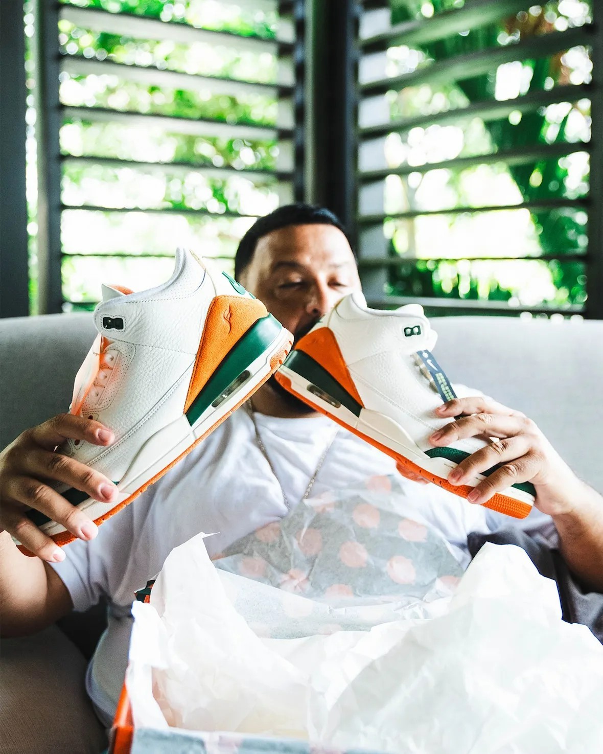 SoleFly,Air Jordan 3,Miami,IF4  年底重磅联名 +1！SoleFly x AJ3 细节曝光！