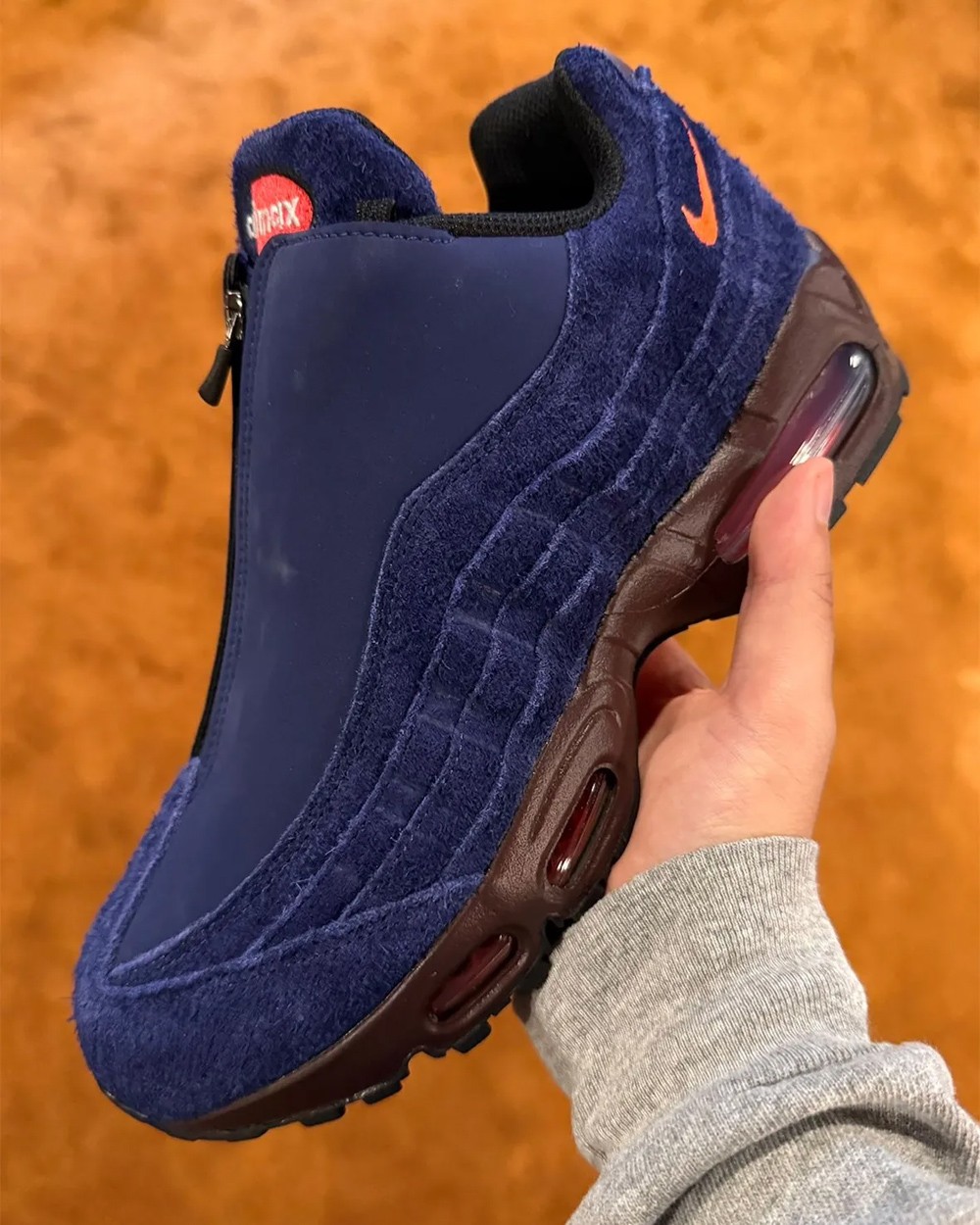 Nike,Air Max 95 Zip,IM0695-400  另类前卫装扮！Air Max 95 带回拉链版本！
