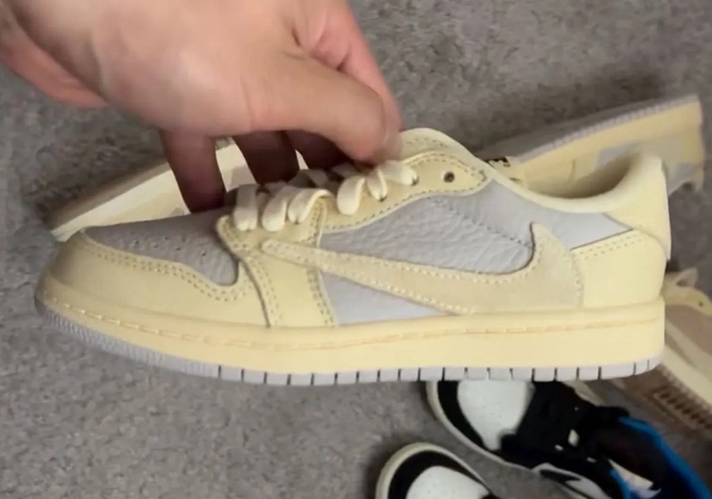 倒钩,AJ1,Travis Scott  还有没见过的 TS 倒钩 AJ1！哪双最帅？