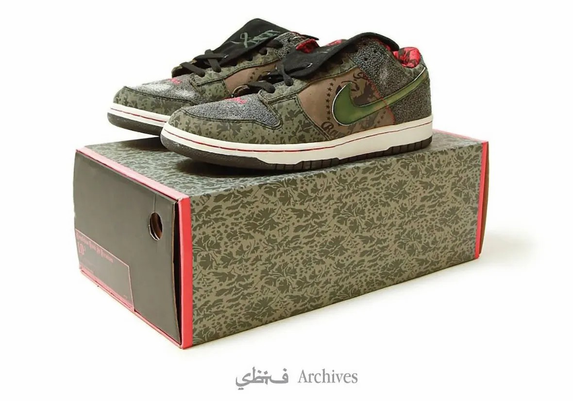 SBTG,Nike,SB Dunk Low  强烈军事风格！稀有「SB 联名」突袭登场！