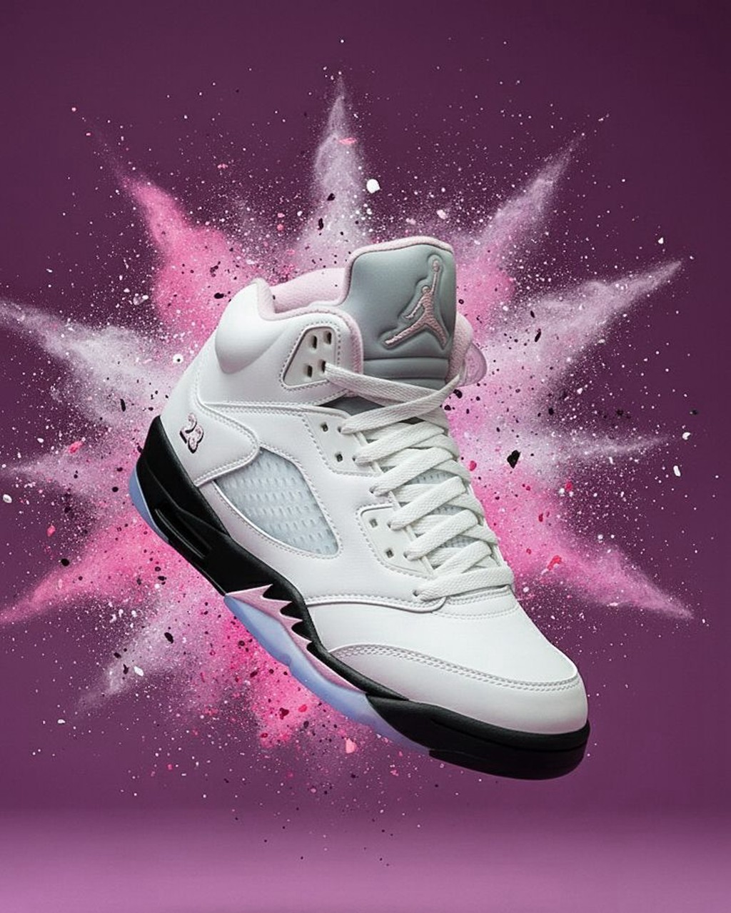 Air Jordan 5,35th Anniversary,  35 周年纪念！白粉 AJ5 美图亮相！