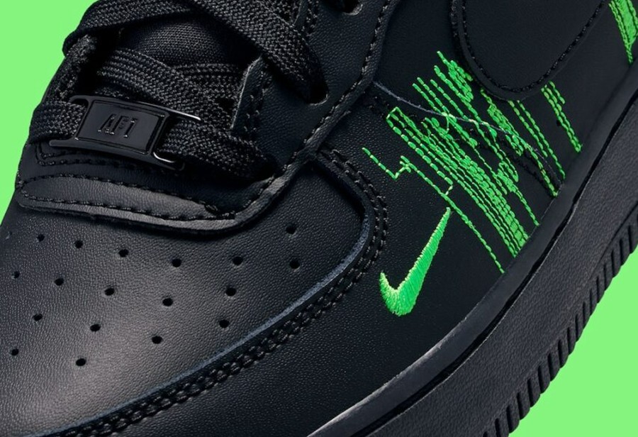 Nike,Air Force 1 Low,Matrix,HV  灵感源自《黑客帝国》！全新 AF1 给几分？