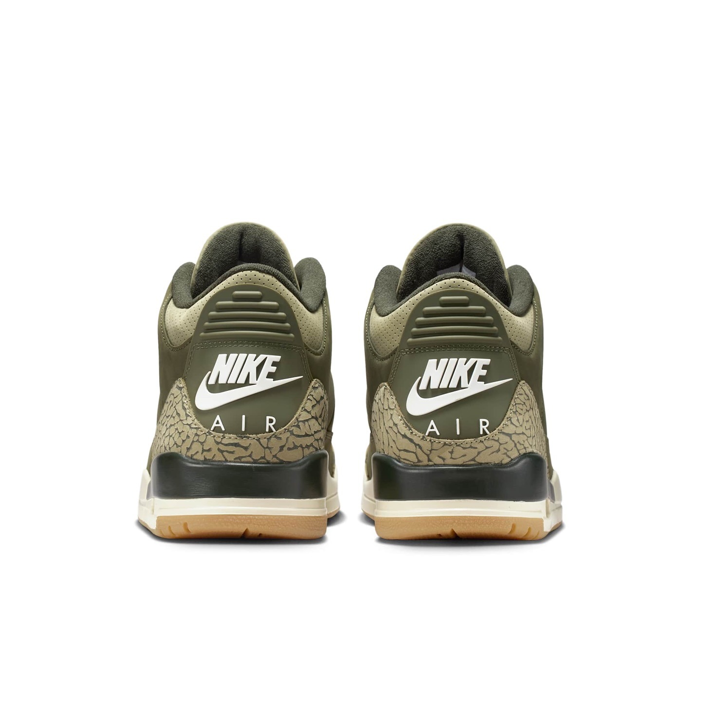 DN3707-202,AJ3,Air Jordan 3  军事风穿搭的新选择！AJ3 新配色本月发售！