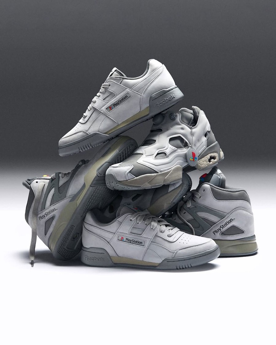 PlayStation,Reebok,InstaPump F  游戏迷狂喜！PlayStation「联名系列」限量登场！