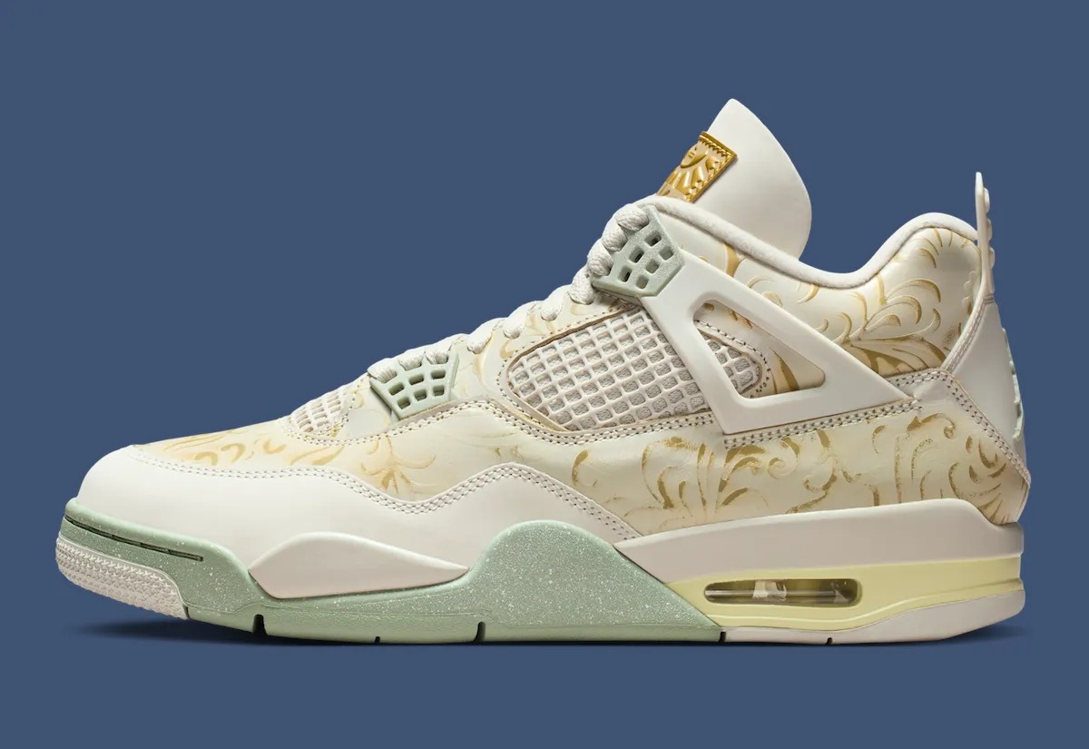 IM8116-047,AJ4,Air Jordan 4  华丽又精美！AJ4 特别配色首次曝光！