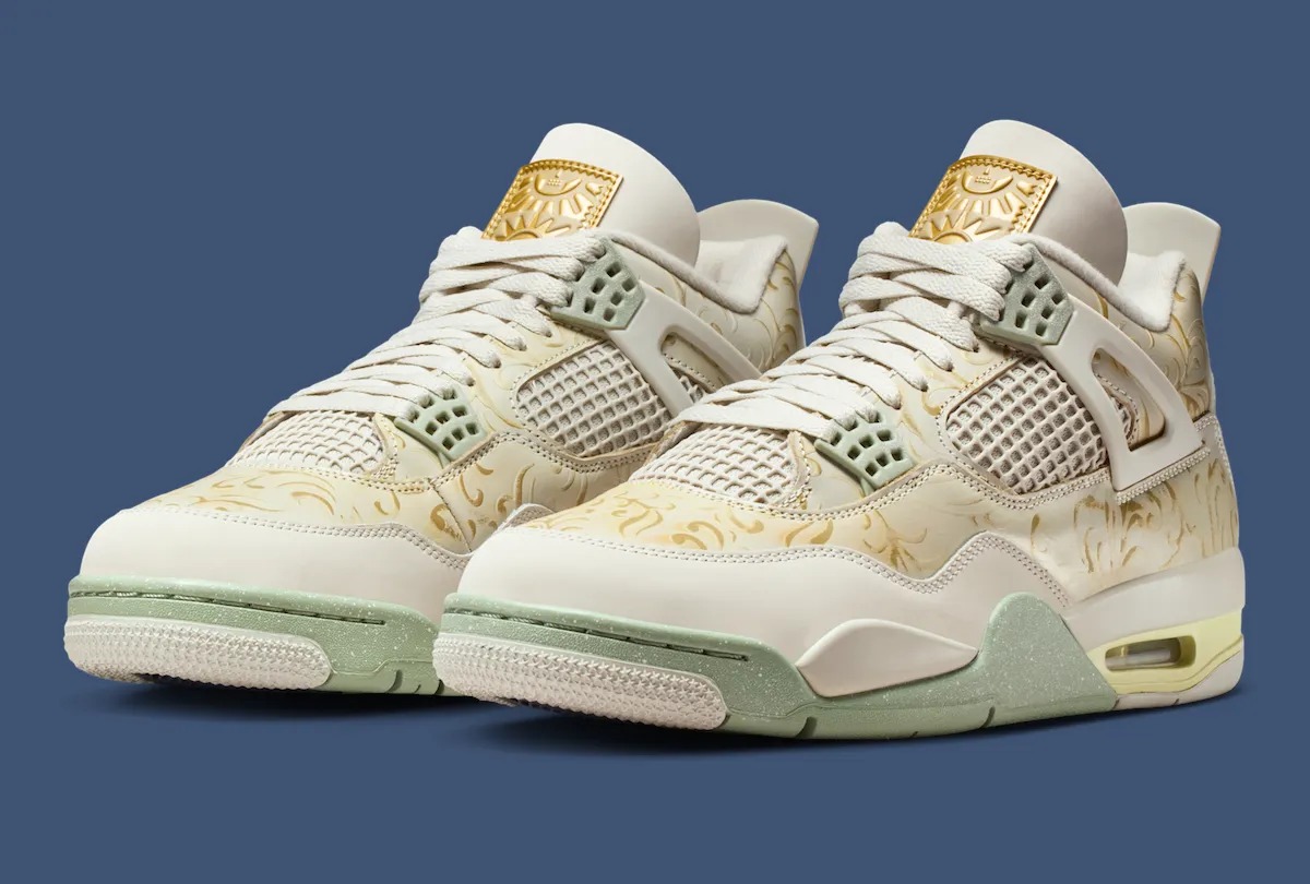 IM8116-047,AJ4,Air Jordan 4  华丽又精美！AJ4 特别配色首次曝光！