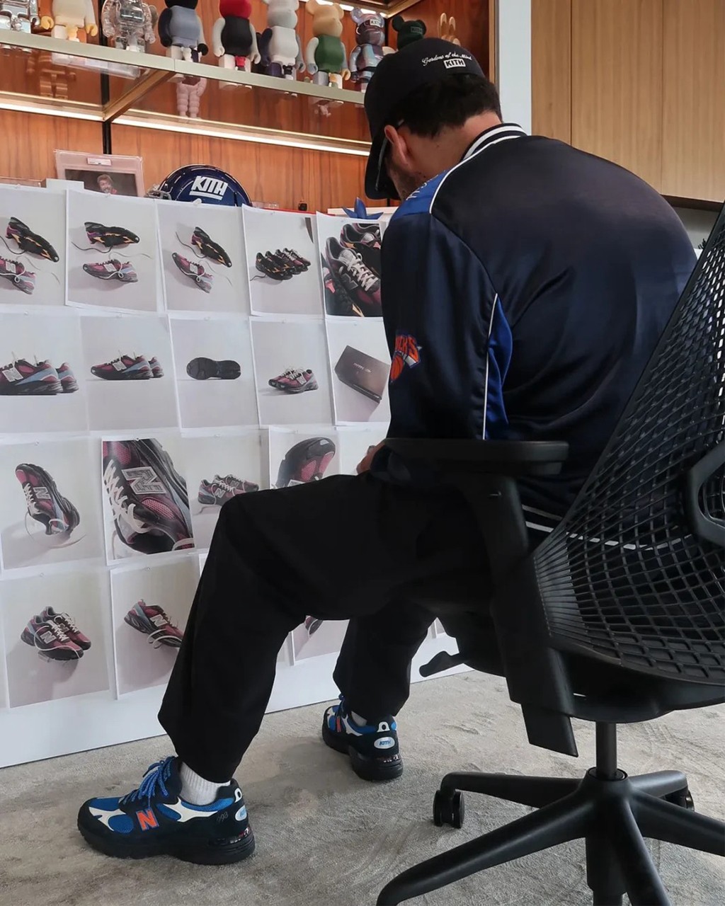 New Balance 993,KITH,尼克斯  致敬尼克斯！KITH x NB 新鞋日期有了！