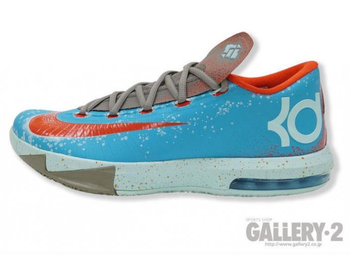 Nike,KD,6,马里兰蓝蟹,实物新  Nike KD 6 马里兰蓝蟹 实物新图