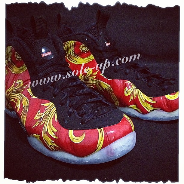 Supreme,x,Nike,Air,Foamposite, Supreme喷 Supreme x Nike Air Foamposite One 曝光