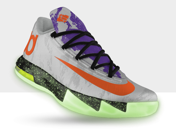 NIKEiD,KD,6,喷墨迷彩选项,现  NIKEiD KD6 上线喷墨迷彩选项