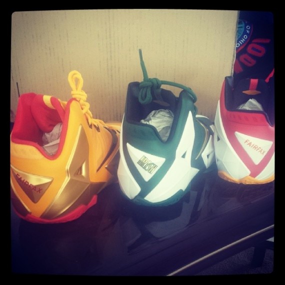 Nike,LeBron,XI,Fairfax高中与  LeBron 11 Fairfax高中与SVSM高中 PE 曝光