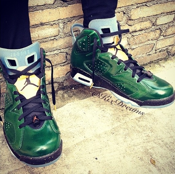 Air,Jordan,6,香槟酒,上脚效果  Air Jordan 6 香槟酒 上脚效果照