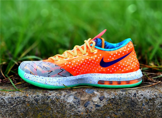 球鞋资讯,球鞋新闻,时尚杂 669809-500 KD6 "What The KD" 实物图赏