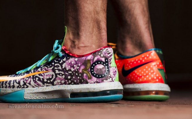 Nike,KD,6,“What,The,KD”上脚  KD6 “What The KD” 上脚预览