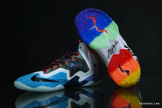 Nike,LeBron,XI“What,The,LeBro 650884-400 LeBron 11 “What The LeBron” 明日发售提醒