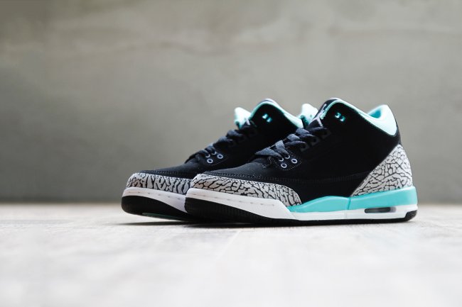 “Tiffany”,加持——Air,J AJ3女款女鞋 Air Jordan 3 GS "Tiffany" 全新图赏