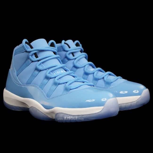 球鞋资讯,球鞋新闻,时尚杂 AJ11 689479-405 北卡蓝 Air Jordan 11 “Pantone” 高清图赏