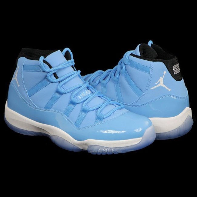 球鞋资讯,球鞋新闻,时尚杂 AJ11 689479-405 北卡蓝 Air Jordan 11 “Pantone” 高清图赏