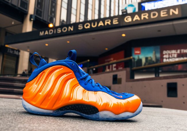 球鞋资讯,球鞋新闻,时尚杂  Nike Air Foamposite One “Knicks” 美图欣赏