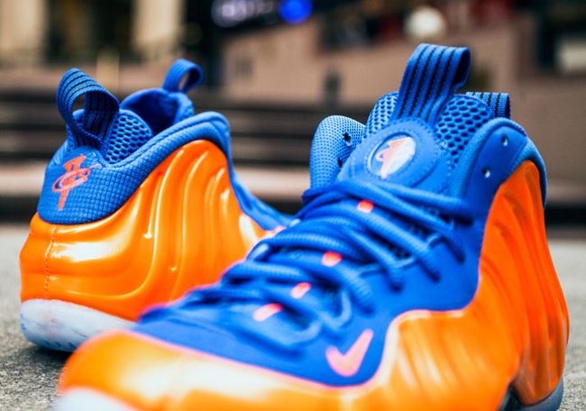 球鞋资讯,球鞋新闻,时尚杂  Nike Air Foamposite One “Knicks” 美图欣赏