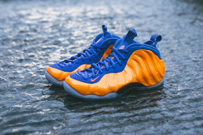 球鞋资讯,球鞋新闻,时尚杂 314996-801 Nike Air Foamposite One “Knicks” 精美图赏